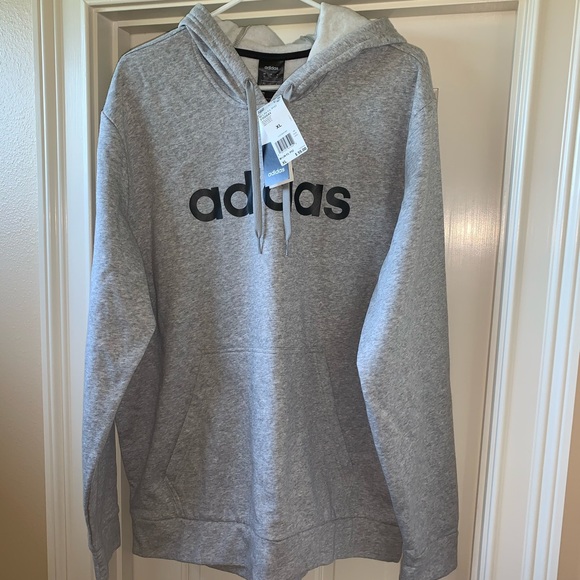 adidas Other - Adidas Trefoil grey hoodie XL